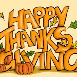 Happy Thanksgiving digital card background