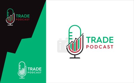 Podcast Market Logo vector