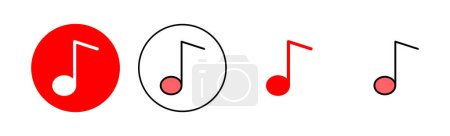 Music icon set illustration. note music sign and symbol puzzle 703248194
