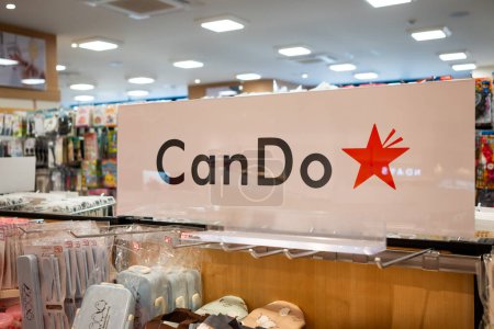 Foto de Can Do 100 Yen Tienda en Japón - Imagen libre de derechos