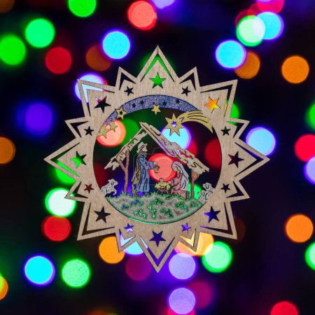 Téléchargez les photos : Figures décoratives de traditionnel à Noël du portail de belen - en image libre de droit