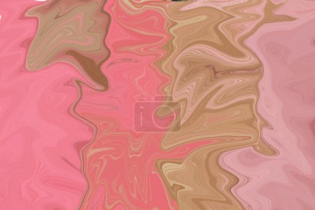 Photo for Fluid abstract pink brown background design - Royalty Free Image