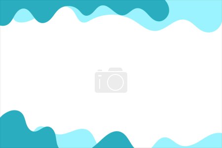Photo for Minimalist background blue line abstract - Royalty Free Image