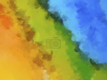 Photo for Abstract art background. Oil painting on canvas. minimalis design colorful - Royalty Free Image