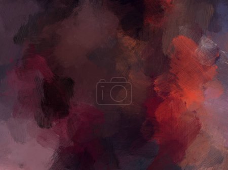 Photo for Abstract background brush oil painting canvas colorful - Royalty Free Image