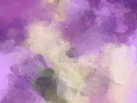 Photo for Abstract background brush oil painting canvas purple - Royalty Free Image