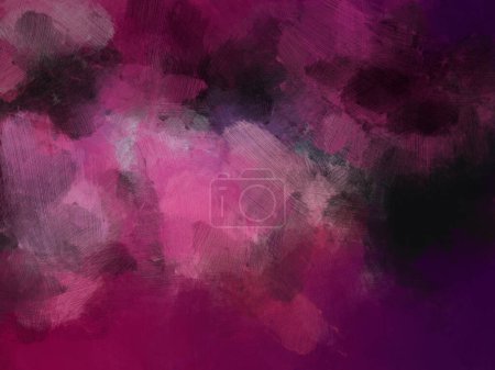 Photo for Colorful oil paint brush abstract background - Royalty Free Image