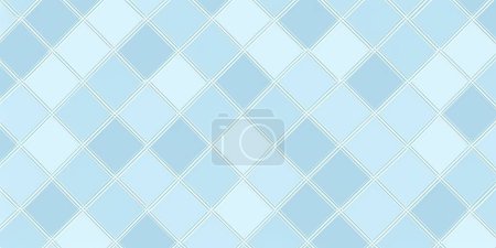 Téléchargez les photos : Pastel cobalt bleu et blanc sans couture motif à carreaux tissu textile diagonale - en image libre de droit