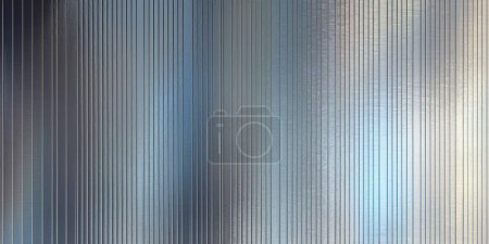 Téléchargez les photos : Sans couture irisé argent holographique chrome feuille vapeur vague motif de texture de fond. - en image libre de droit