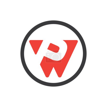 Illustration for V letter vector logo icon - Royalty Free Image