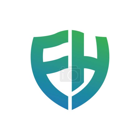 Anfangsbuchstabe f Logo-Design-Vorlage