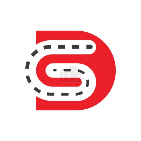lettre S vecteur de conception de logo