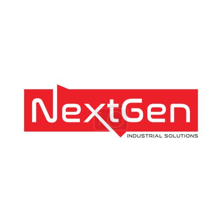 letter n technology logo design vector template