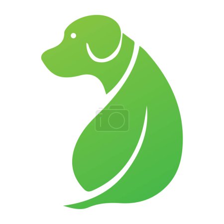 Hund Vektor Logo Design Vorlage Vektor Symbol