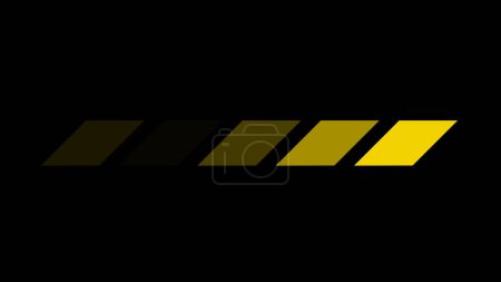 Photo for Yellow colored block swipe, arrow transition background in high resolution. - Royalty Free Image
