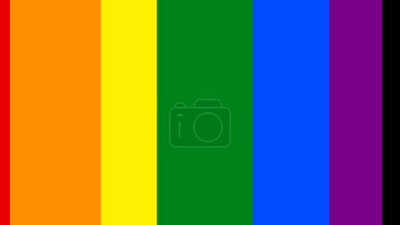 Foto de Rectángulos dinámicos multicolores: Abra y cierre para transiciones de pantalla impresionantes: ¡una adición vibrante a cualquier proyecto! Concepto del mes del Orgullo LGBTQ, BANDERA LGBT. - Imagen libre de derechos