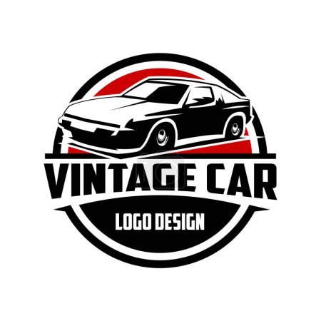 1976 Lotus spirit car best for logo, badge, emblem, icon. isolated white background