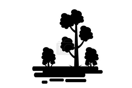 Illustration for Diversity of tree .Vector Illustration - Royalty Free Image