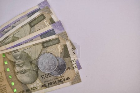 Foto de Un primer plano de una moneda india - Imagen libre de derechos