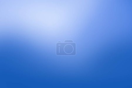 Photo for Defocused cobalt blue lights background. Blue ink cool creative backdrop with out of focus light balls. - Royalty Free Image