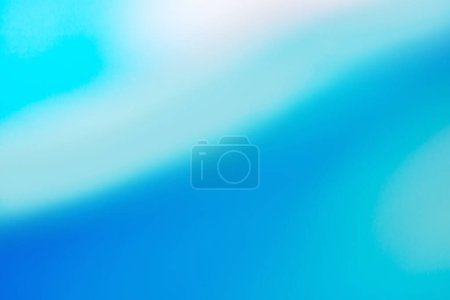 Sunshine rays glowing light blurred motion out of focus background. Light blur radiance on blue sky background