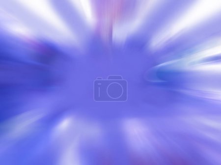 Photo for Blur biblic blue air space and bright soft light sign. Blurry blue sky and sunset abstract defocused bokeh lights. - Royalty Free Image