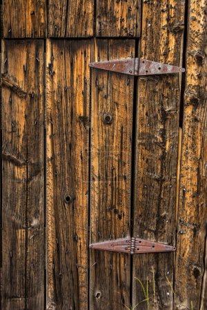 Photo for Photograph of some beautiful old and weathered boards on the side of a barn in Colorado. - Royalty Free Image