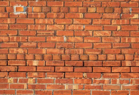 Photo for An old brick wall to be used as a background or texture. - Royalty Free Image