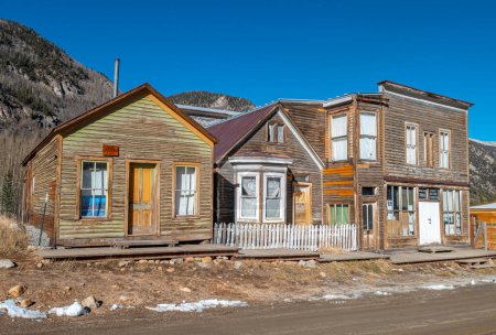 Photo for The historic town of St. Elmo in the Colorado mountains is one of the best preserved and most popular ghost towns in the state. - Royalty Free Image