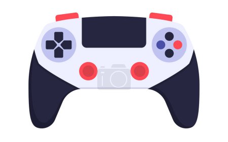 Illustration for Colorful gamepad controller for gaming, video games concept - Royalty Free Image