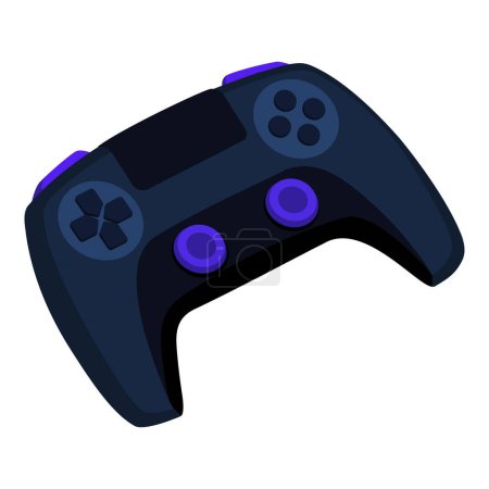 Illustration for Gamepad video game controller isolated, gaming and technology concept - Royalty Free Image
