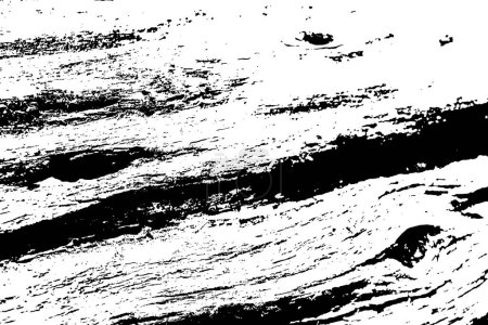Weiße Textur aus schwarzem Holz, Textur aus Vektorüberlagerungen. Altes Holz strukturiert die Oberfläche flach. Echtes Baumrinde hölzerne Oberfläche Hintergrund. Planke von oben. 