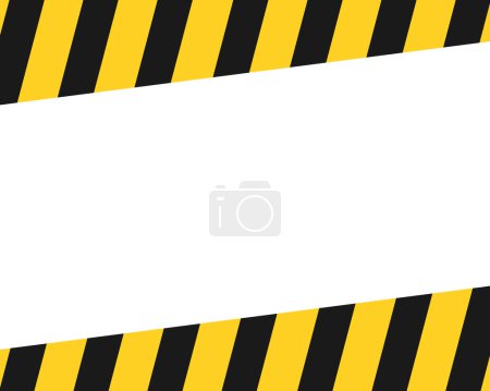 Téléchargez les photos : Prudence bande fond d'écran design avec place vide - en image libre de droit
