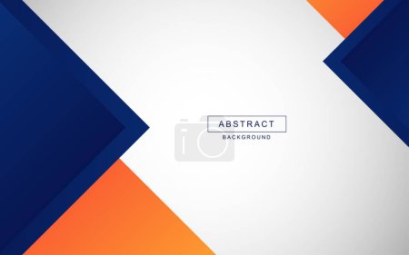Téléchargez les photos : Fond d'entreprise abstrait vectoriel avec style bleu - en image libre de droit