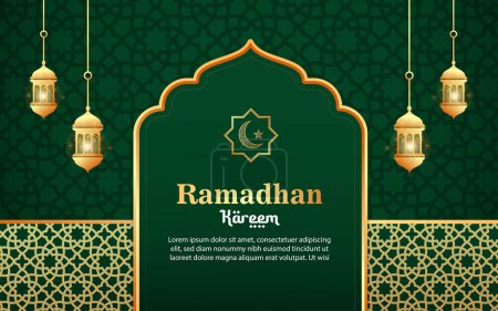 Téléchargez les photos : Vecteur élégant ramadan kareem fond - en image libre de droit