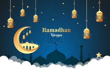 Téléchargez les photos : Contexte réaliste de la célébration du Ramadan islamique - en image libre de droit