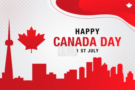 Téléchargez les photos : Gradient vectoriel Jour du Canada - en image libre de droit