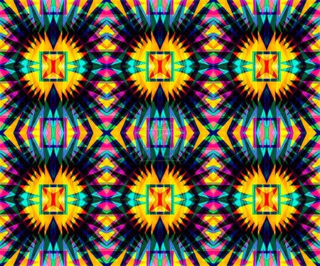 Foto de Ilustración de patrón colorido abstracto para fondo - Imagen libre de derechos