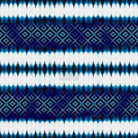 Foto de Patrón abstracto, fondo de acuarela, primer plano, batik y textura tejida - Imagen libre de derechos