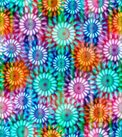 Foto de Fondo abstracto de flores de papel de colores, primer plano - Imagen libre de derechos