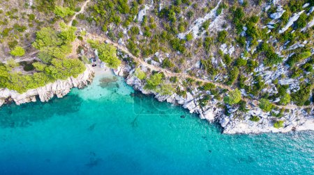 Kroatien Strand Smaragd auf Igrane, Dalmatien, Kroatien