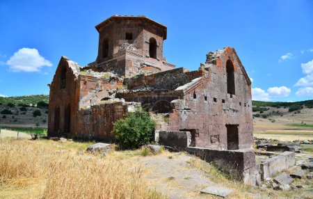Photo for Located in Aksaray in Turkey, Kzl Church is an armenian church. It was built in the 6th century. - Royalty Free Image