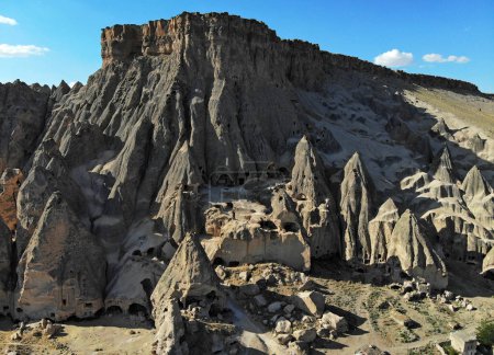 Photo for There is a large cathedral and living spaces in Selime Cappadocia in Aksaray. It is an old settlement. - Royalty Free Image
