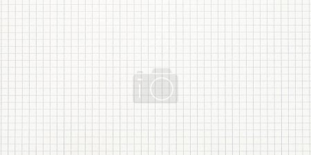Photo for Clean sheet of white graph paper with regular grid lines suitable for graphing, drawing, or mathematical work. - Royalty Free Image