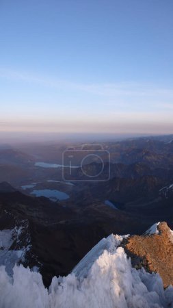 Téléchargez les photos : Sommet Andes Mountain Peak Bolivie Huayana Potosy sommet. Photo de haute qualité - en image libre de droit
