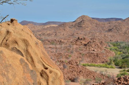 Foto de Terminte Hill en Namibia África Estructura Antecedentes Detalle. Foto de alta calidad - Imagen libre de derechos