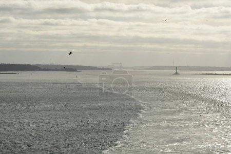 Photo for Kieler bucht kiel germany ocean landmark. High quality photo - Royalty Free Image
