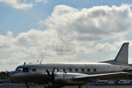 Foto de Douglas DC3 C47 Hélice de avión antiguo pulido. Foto de alta calidad - Imagen libre de derechos