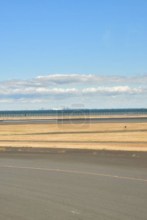 Tokyo Handeda Airport Vistas desde Plain Skyline Field. Foto de alta calidad