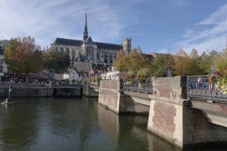 Foto de Visita la hermosa ciudad de Amiens en Francia - Imagen libre de derechos